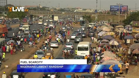 Fuel Scarcity Nigerians Lament Hardship Youtube