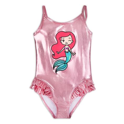 Ariel Swimsuit For Girls The Little Mermaid Shopdisney Ariel