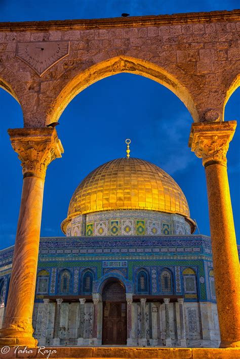The Gold Dome Of The Rock Arabic قبة الصخرة‎ Translit Qubbat Al