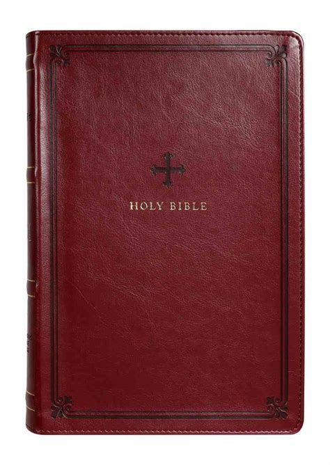 Nrsv Catholic Bible Large Print Red Koorong