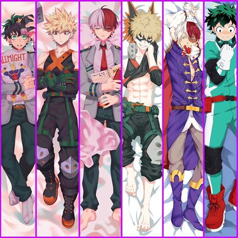 Buy My Hero Academia Male Characters Dakimakura Hugging Body Pillow