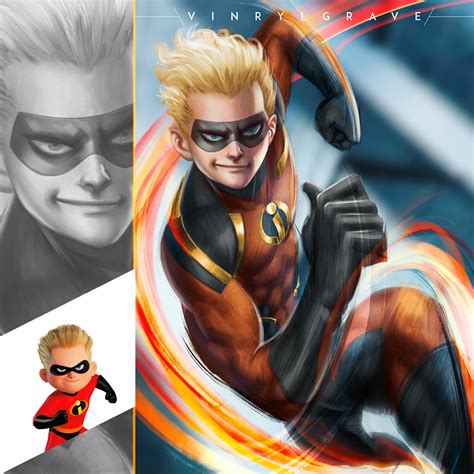 Dashiell Robert Dash Parr The Incredibles Image By Vinrylgrave