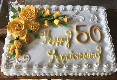 50th Anniversary Cake Golden Anniversary Cake Anniversary Cake Designs