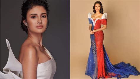 Look Rabiya Mateos Philippine Flag Inspired Evening Gown