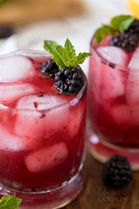 Blackberry Bourbon Lemonade Recipe Low Carb Amandas