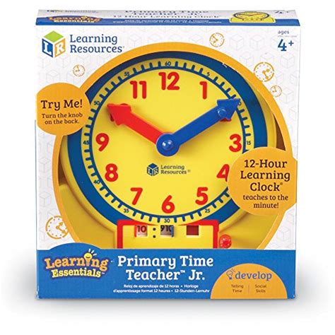 Learning Resources Ler2994 Primary Time Teacher Jr 12 Hour Pricepulse