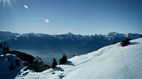 Switzerland Mountains Winter Macbook Pro Wallpaper Download