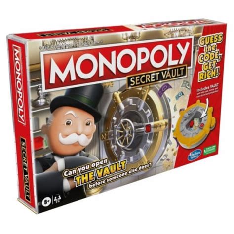 Hasbro Hsbf5023 Monopoly Secret Vault Board Game 1 Kroger