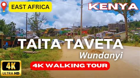 Wundanyi Town Walking Tour In 4K Explore The Treasures Of Taita