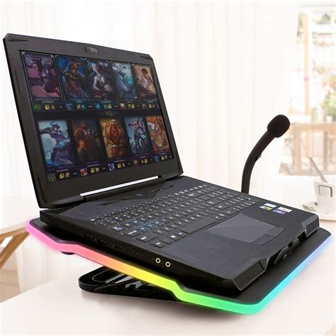 Klim™ Ultimate Laptop Cooling Stand With Rgb Backlighting 11 17