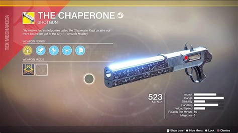 The Chaperone Exotic Shotgun In Destiny 2 Pvp One Shot Machine