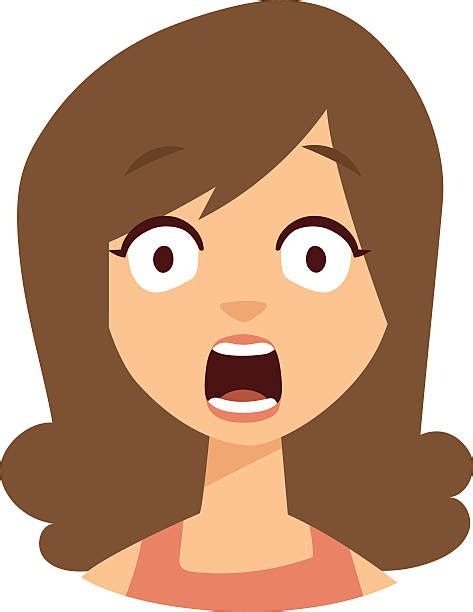 shocked girl illustrations royalty free vector graphics and clip art istock
