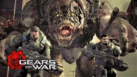 Gears Of War Ultimate Edition Brumak Boss Battle Youtube