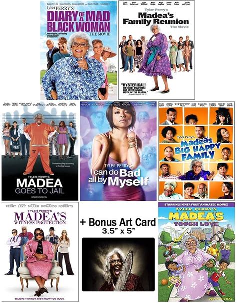 Tyler Perry Film Collection DVD Diary Of A Mad Blackwoman OFF