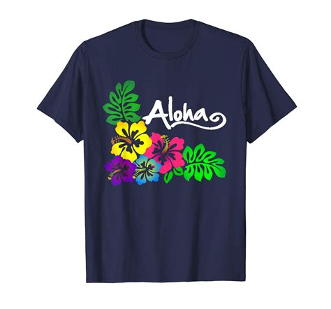 Aloha Hawaii T Shirt Hawaiian Tropical Beach Luau T Shirt Gateway