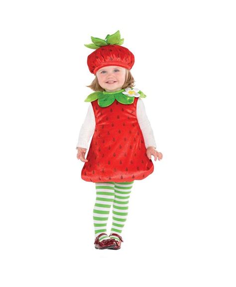 Amscan Baby Girls Strawberry Baby Costume Macys
