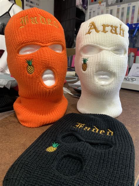 Custom Ski Mask With Logo Name Tag Chatroom Pictures Library