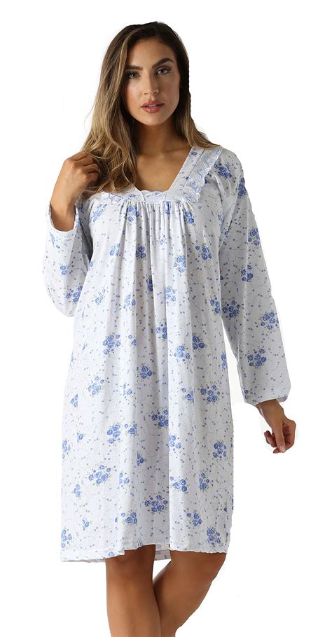 Shop for flannel nightgown for women at walmart.com. Plus Size Women's Super Comfortable Ultra-Soft Cotton ...