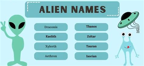 101 Alien Names That Will Take Your Imagination To Another Galaxy