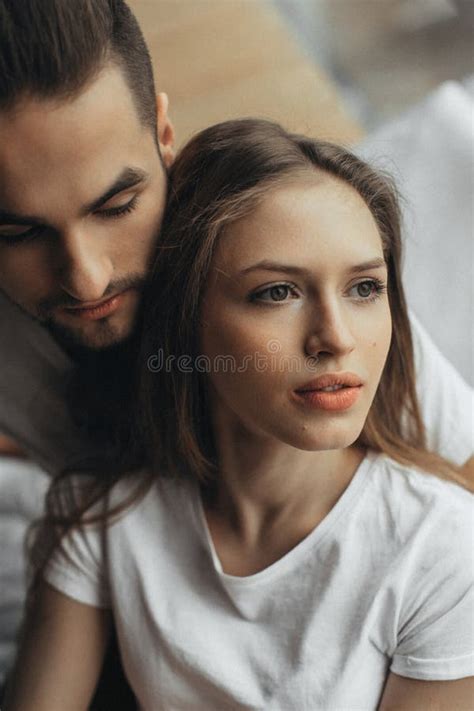 659 Intimate Couple Kissing Bed Nacid Stock Photos Free Royalty