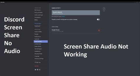 Discord Screen Share No Audio No Sound Chrome 2020solved