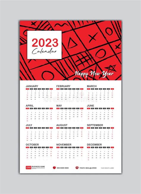 Wall Calendar Printable 2021 2022 2023 Printable Calendar Etsy 2023