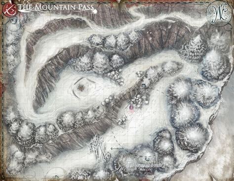 Pin By Jacob Bishop On Dandd Battle Maps Mountains Fantasy Map