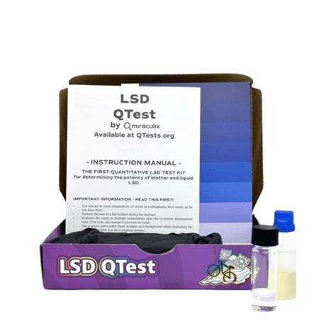 Lsd Test Kits Reagent And Package Options