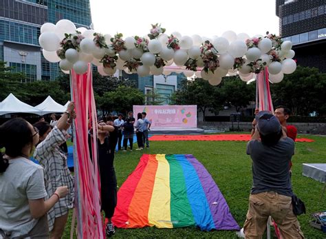 In Pictures Asias First Same Sex Marriages Cnn