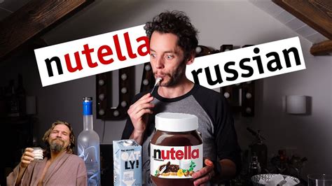Easy Lockdown Cocktails Nutella Russian Youtube