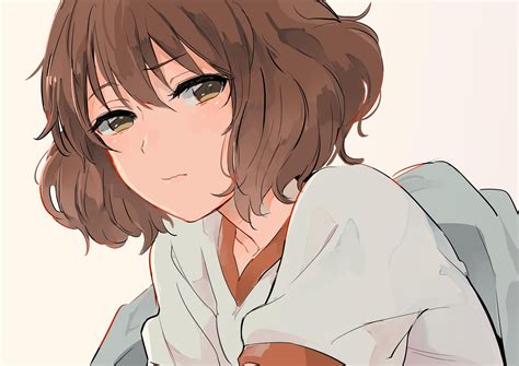 Sad Anime Pfp Brown Hair Aesthetic Brown Hair Anime Girl Pfp Images