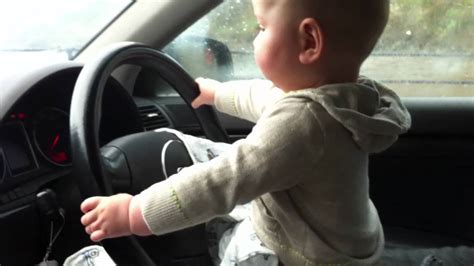Baby Driving Car 6 Months Old Youtube