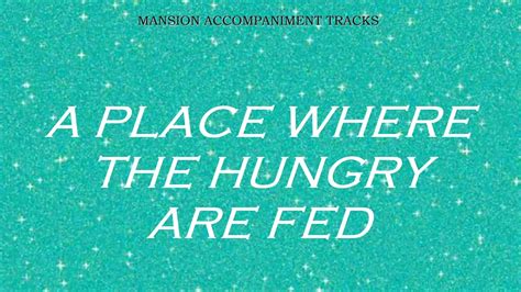 A Place Where The Hungry Are Fed Southern Gospel Cover Made Popular
