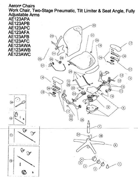 Aeron Chair Parts Diagram