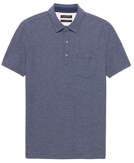 I am using it and it was really nice. Don't-Sweat-It Stripe Polo | Banana republic, Mens tops ...