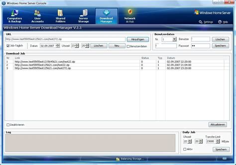 Looking for download manager to manage, accelerate downloads? Add-In - Windows Home Server Download Manager