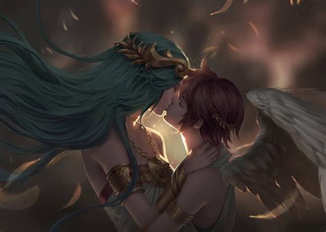 Commission Pit X Palutena By Grandchaossr Hentai Foundry The Best Porn Website