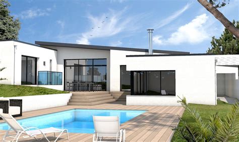 Dautant plus que les prix ont beaucoup baisse. maison moderne plain pied