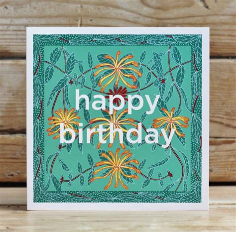 A Pack Of Six Mixed Happy Birthday Cards By Bird