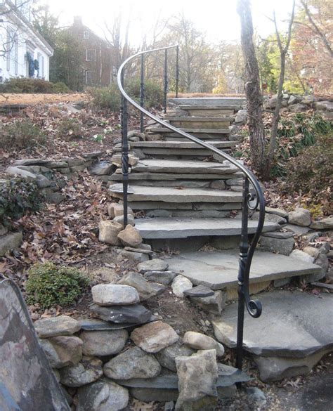 Simple Outdoor Stair Railing Ideas