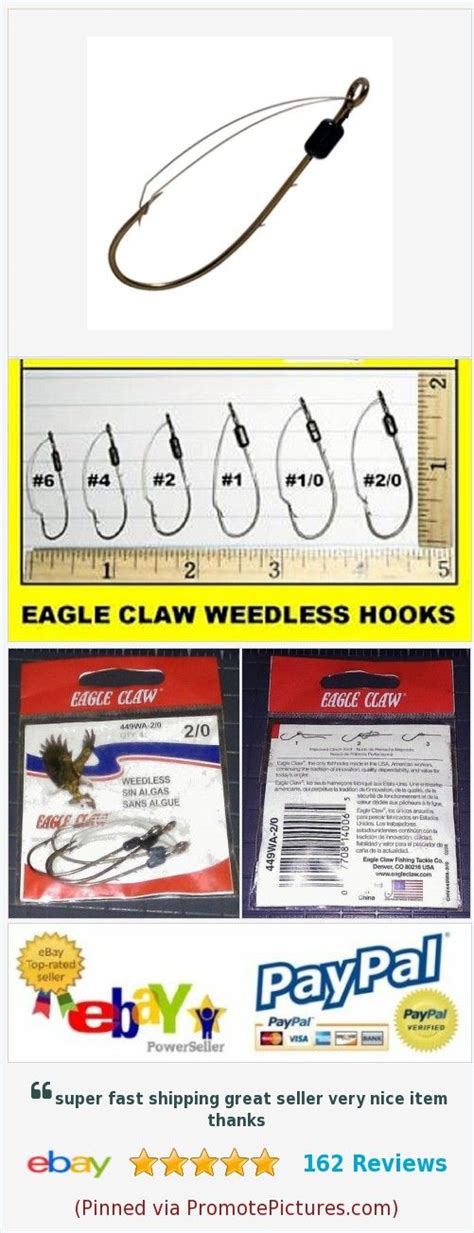 Eagle Claw Hooks Size Chart