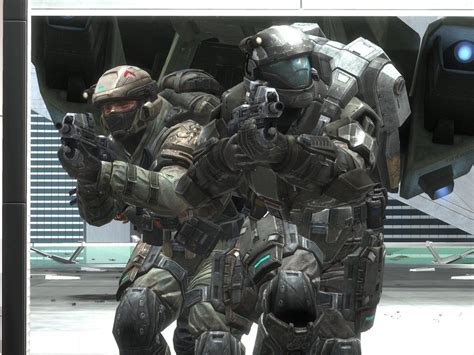 Halo Reach Marine And Odst By Purpledragon104 Halo Unsc Marines