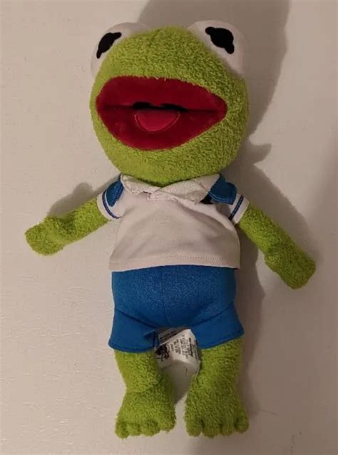 Kermit The Frog Stuffed Animal Plush Muppet Babies 12 In Disney Store