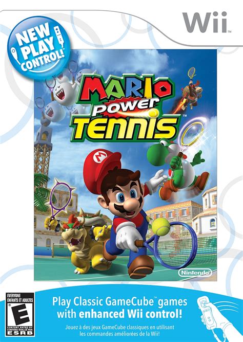 New Play Control Mario Power Tennis Nintendo Wii Game