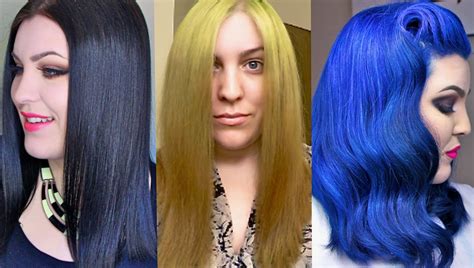 How To Dye Black Hair Blue Spefashion