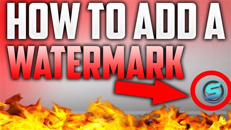 2021 How To Add A Watermark To Your Youtube Videos For Free Add