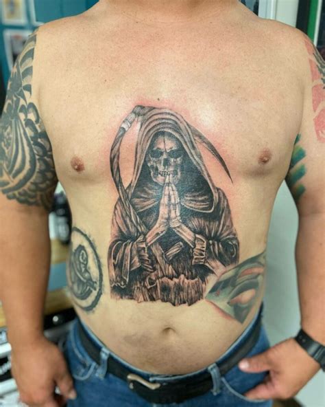 11 Grim Reaper Chest Tattoo Ideas That Will Blow Your Mind Alexie