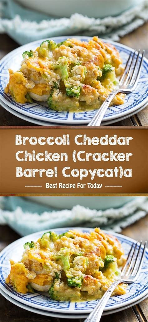 Cracker barrel broccoli cheddar chicken recipe cracker barrel recipes broccoli chicken cracker barrel chicken broccoli salad turkey recipes chicken recipes recipe chicken broccoli recipes. Pin on Recipes