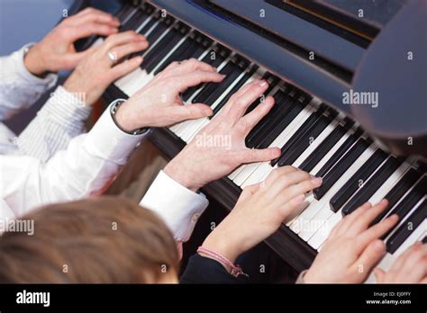 Hands Play Piano Hi Res Stock Photography And Images Alamy