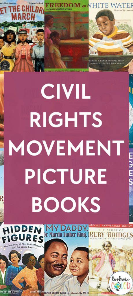 Civil Rights Movement Picture Books For Elementary Students